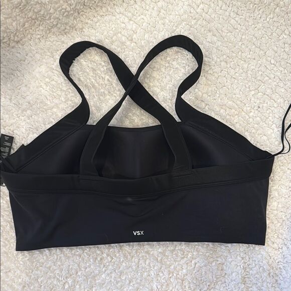 VSX Black Sports Bra NWT - Picture 4 of 7